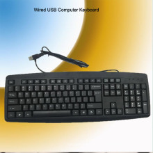 CE RoHS-Zertifikat verdrahtete USB-Tastatur (KB-1805)